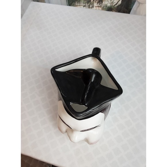 Biretta Roman Catholic Priest Pitcher, Artist Estrela Signed - Picture 4 of 8